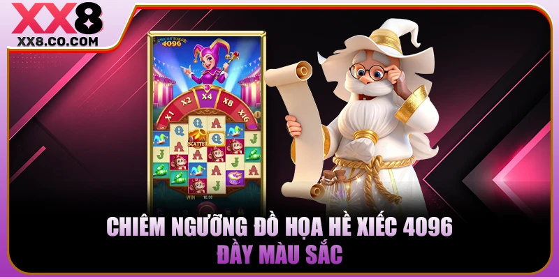Hề Xiếc 4096 Ở XX8 | Khám Phá Lưới 6x4 Nhận Thưởng Lớn 2 Chiêm ngưỡng đồ họa Hề Xiếc 4096 đầy màu sắc
