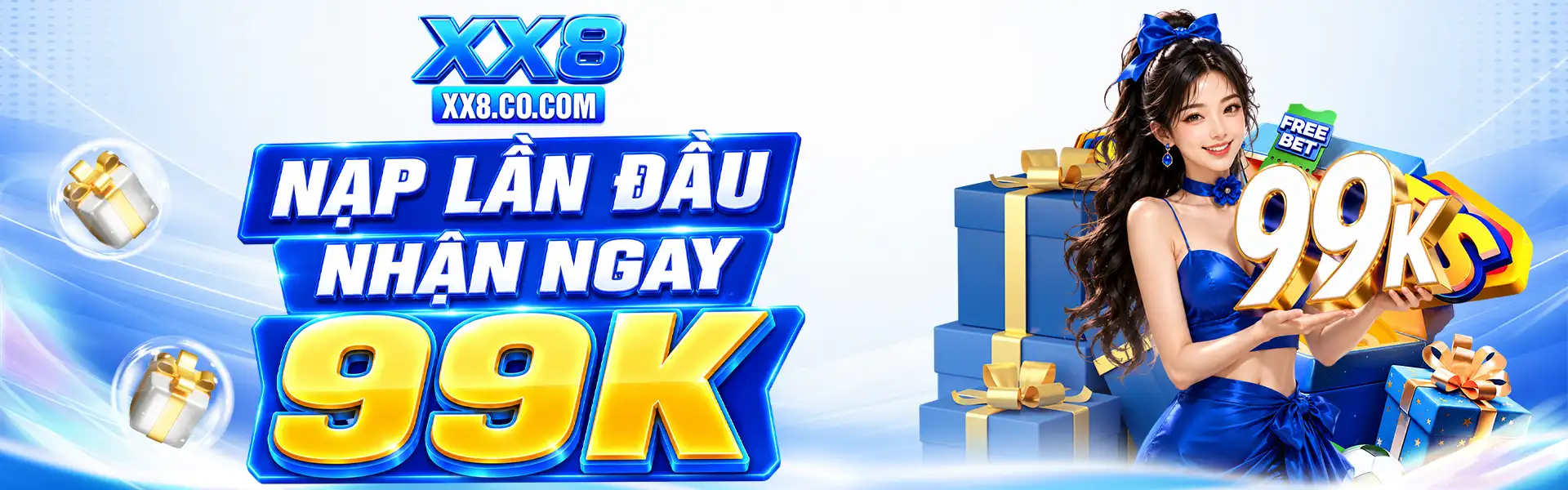 XX8 - Nạp lần đầu nhận ngay 99K